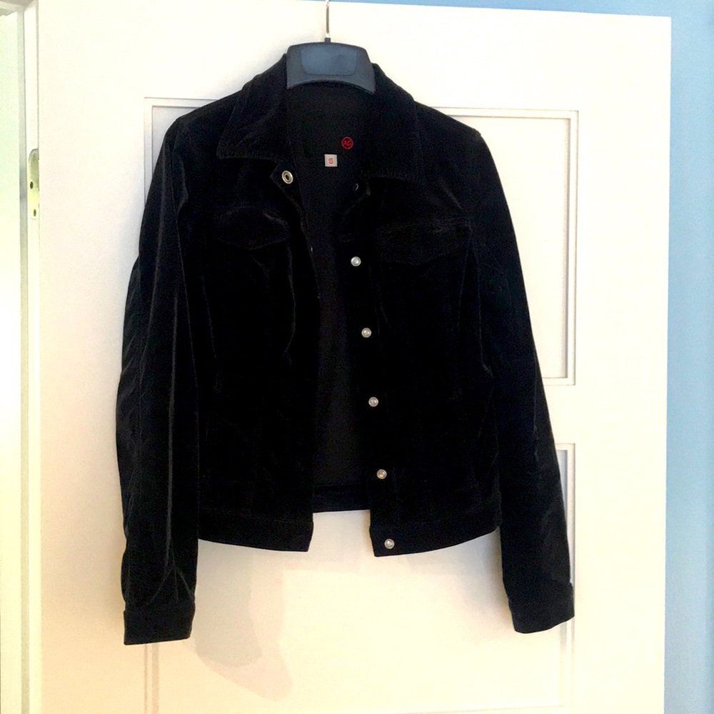 AG Velvet Jacket with Snaps